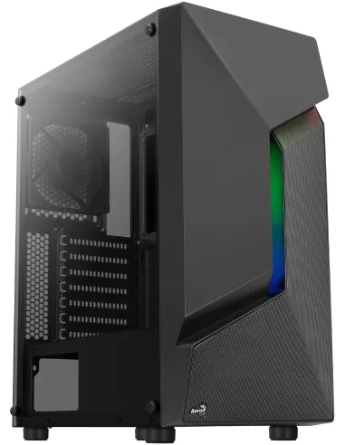 Aerocool Scape V1 Cristal Templado USB 3.0 RGB Negro