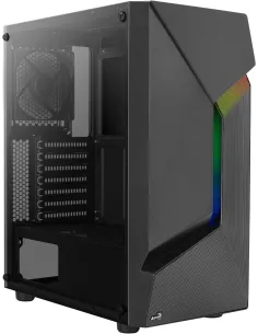 Aerocool Scape V1 Cristal Templado USB 3.0 RGB Negro