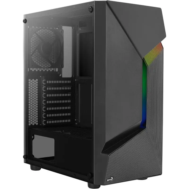 Aerocool Scape V1 Cristal Templado USB 3.0 RGB Negro