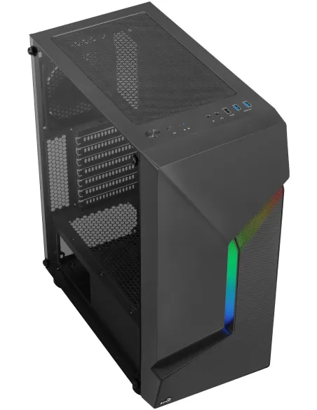 Aerocool Scape V1 Cristal Templado USB 3.0 RGB Negro