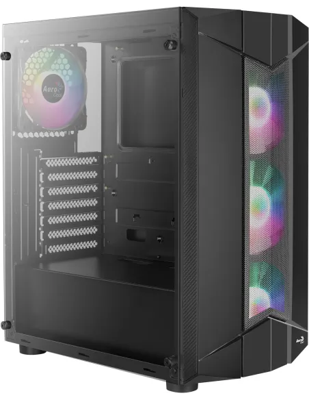 Aerocool Sentinel RGB USB 3.0 Cristal Templado Negra