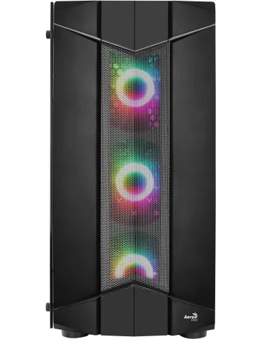 Aerocool Sentinel RGB USB 3.0 Cristal Templado Negra