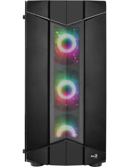 Aerocool Sentinel RGB USB 3.0 Cristal Templado Negra