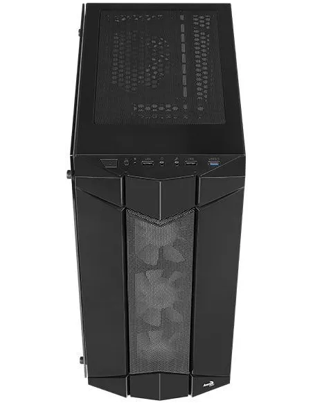 Aerocool Sentinel RGB USB 3.0 Cristal Templado Negra