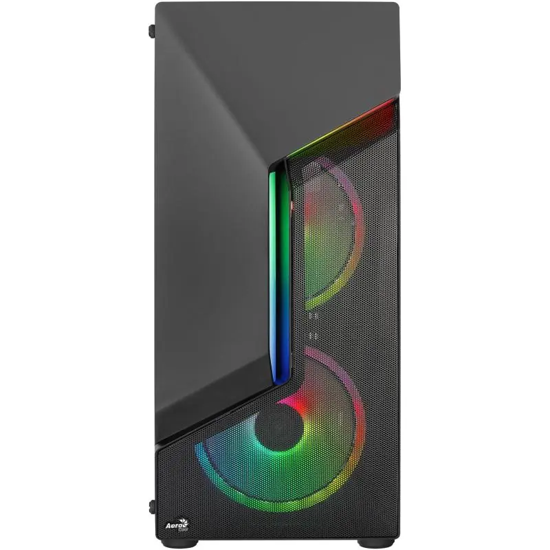 Aerocool Scape V3 Cristal Templado USB 3.0 RGB Negro