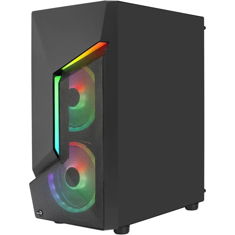 Aerocool Scape V3 Cristal Templado USB 3.0 RGB Negro