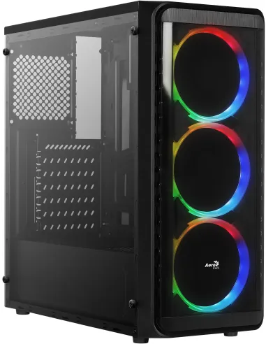 Aerocool SI-5200 RGB USB 3.0 con Ventana Negra