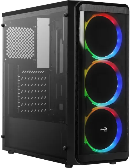 Aerocool SI-5200 RGB USB 3.0 con Ventana Negra
