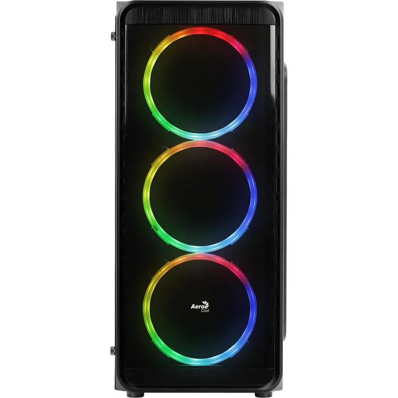 Aerocool SI-5200 RGB USB 3.0 con Ventana Negra