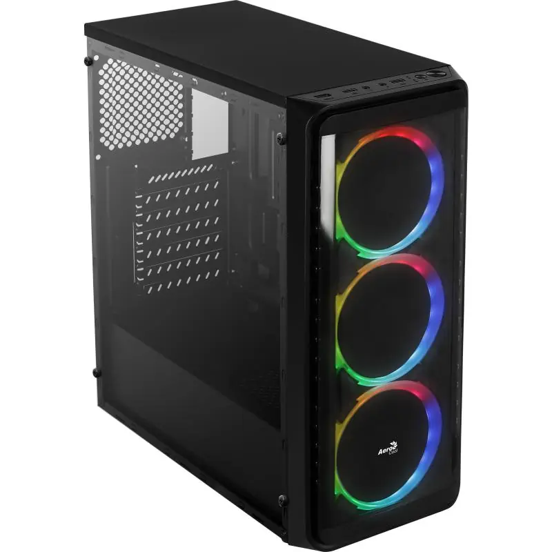 Aerocool SI-5200 RGB USB 3.0 con Ventana Negra