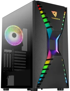 Aerocool ThunderX3 CRONUSBK Cristal Templado USB 3.0 aRGB