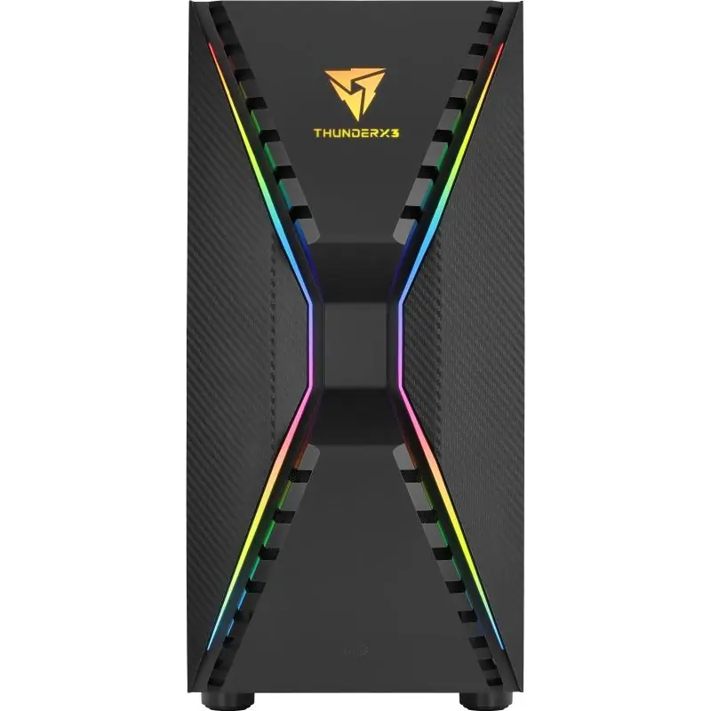 Aerocool ThunderX3 CRONUSBK Cristal Templado USB 3.0 aRGB