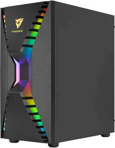Aerocool ThunderX3 CRONUSBK Cristal Templado USB 3.0 aRGB