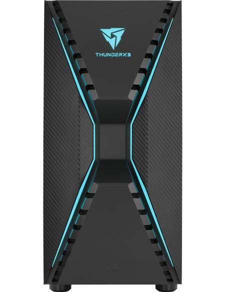 Aerocool ThunderX3 CRONUSBK Cristal Templado USB 3.0 aRGB