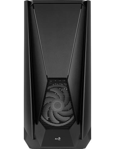 Aerocool Visor Cristal Templado USB 3.1 RGB Negra