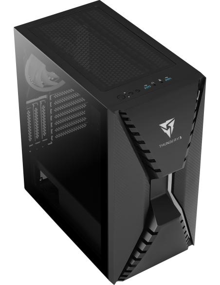 Aerocool ThunderX3 CRONUSBK Cristal Templado USB 3.0 aRGB