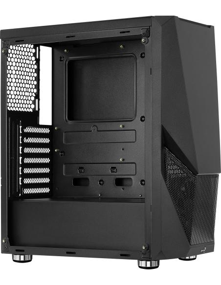 Aerocool Zauron Cristal Templado USB 3.1 RGB Negra