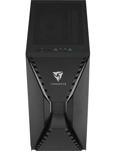 Aerocool ThunderX3 CRONUSBK Cristal Templado USB 3.0 aRGB