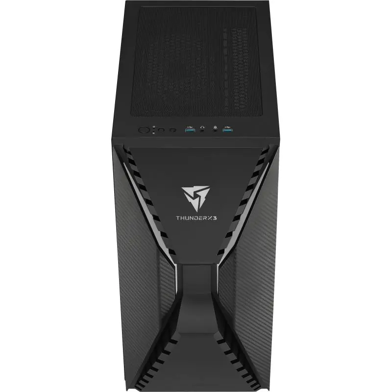 Aerocool ThunderX3 CRONUSBK Cristal Templado USB 3.0 aRGB