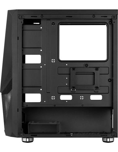 Aerocool Zauron Cristal Templado USB 3.1 RGB Negra