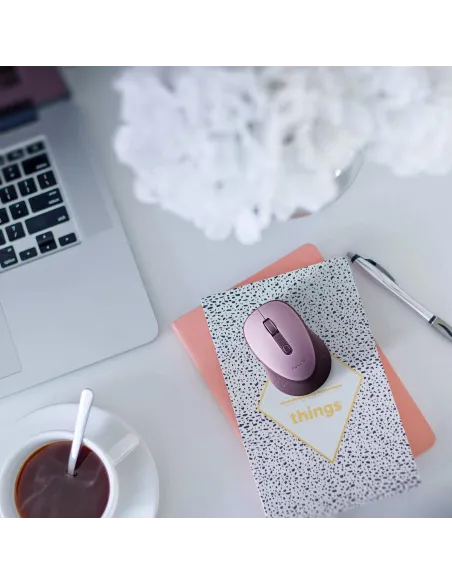 NGS Dewlilac Ratón Inalámbrico 800/1600DPI Lila