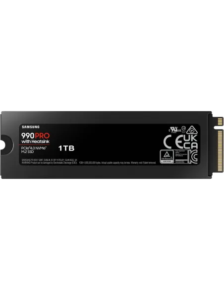 Samsung 990 Pro SSD M.2 1 TB PCIe Gen 4 con Disipador