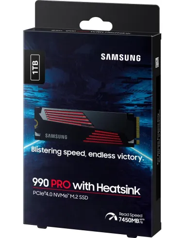 Samsung 990 Pro SSD M.2 1 TB PCIe Gen 4 con Disipador