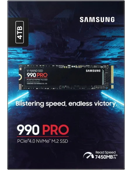 Samsung 990 Pro SSD M.2 4TB PCIe Gen 4