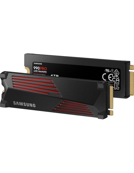 Samsung 990 Pro 4TB SSD PCIe 4.0 NVMe M.2 con Disipador