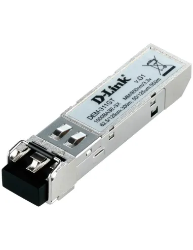 D-Link DEM-311GT Módulo Transceptor SFP de Fibra Óptica hasta 550 M