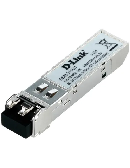 D-Link DEM-311GT Módulo Transceptor SFP de Fibra Óptica hasta 550 M