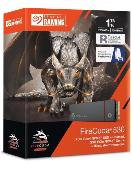 Seagate FireCuda 530 SSD M.2 1TB PCIe Gen 4
