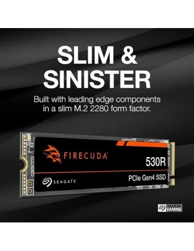 Seagate FireCuda 530R SSD 2TB PCIe 4.0 M.2 NVMe 3D TLC