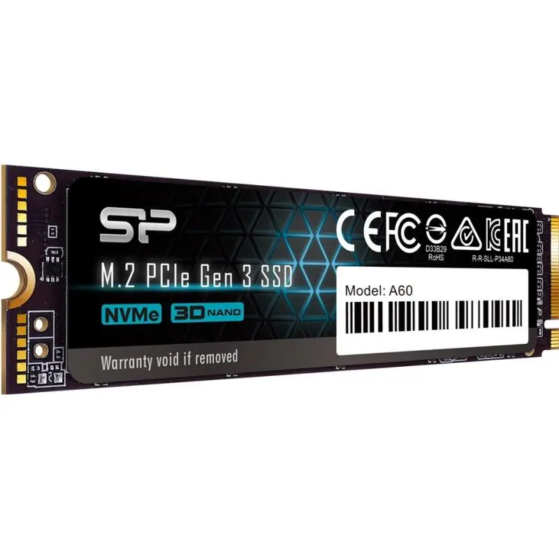 Silicon Power P34A60 256GB SSD M.2 PCIe Gen3×4