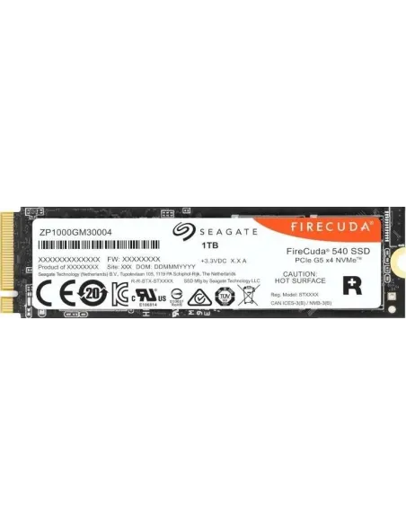 Seagate FireCuda 540 2TB SSD M.2 PCIe 5.0