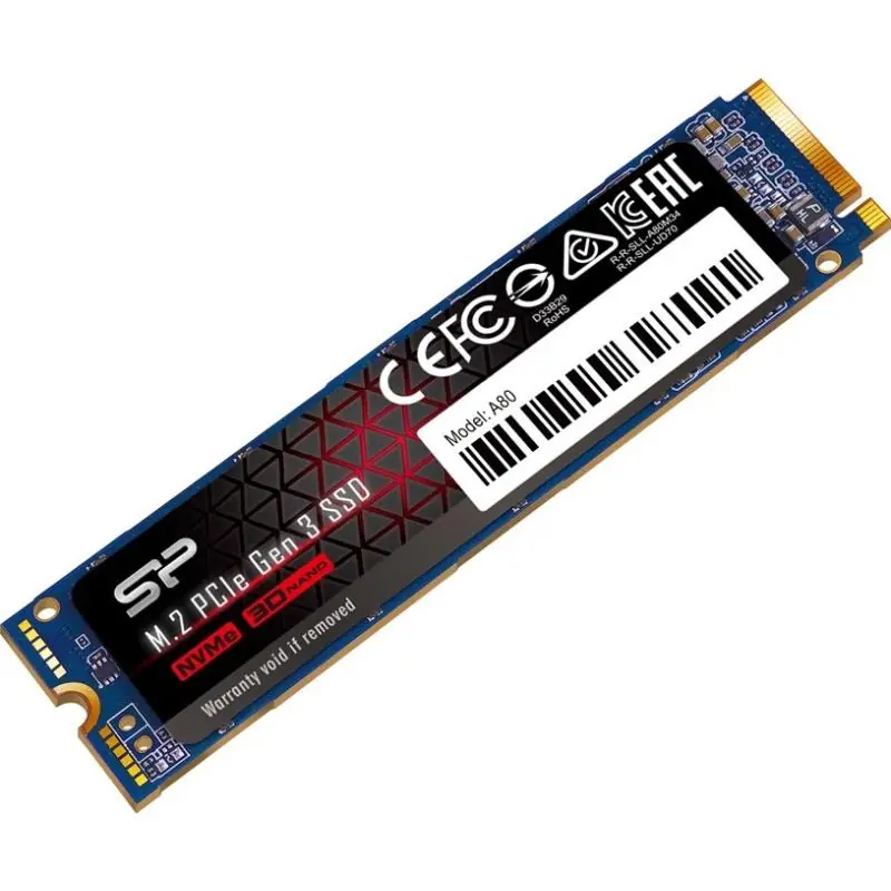 Silicon Power P34A80 1TB SSD M.2 PCIe Gen3x4 NVMe