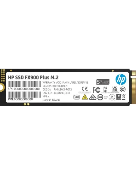 HP FX900 Plus SSD 4TB M.2 2280 PCIe Gen 4 NVMe