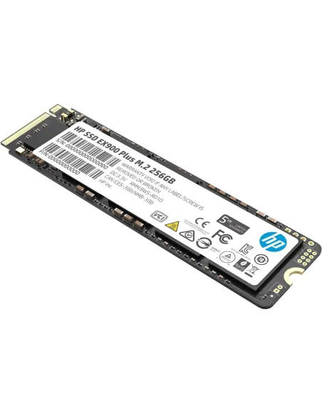HP EX900 Plus 256GB SSD M.2 PCIe Gen 3x4 NVMe