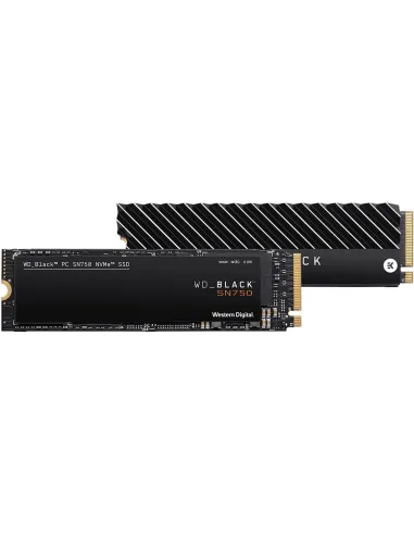 Western Digital Black SN750 NVMe 2TB SSD M.2 PCI Express 3.0 con Disipador de Calor