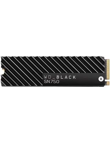 Western Digital Black SN750 NVMe 2TB SSD M.2 PCI Express 3.0 con Disipador de Calor