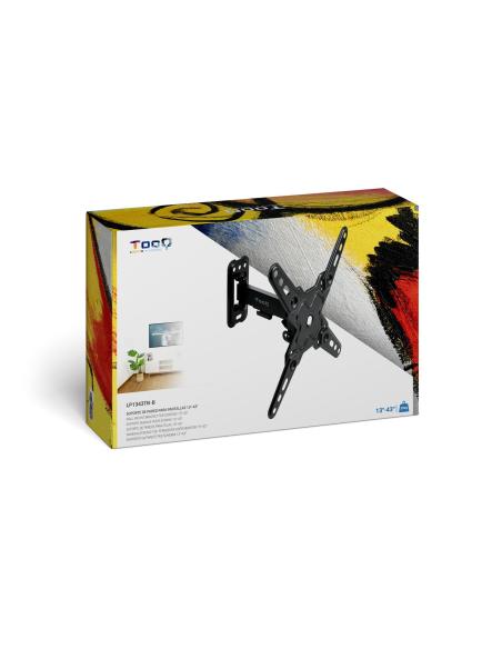 TooQ LP1343TN-B Soporte de Pared 13-43" hasta 20 kg Negro