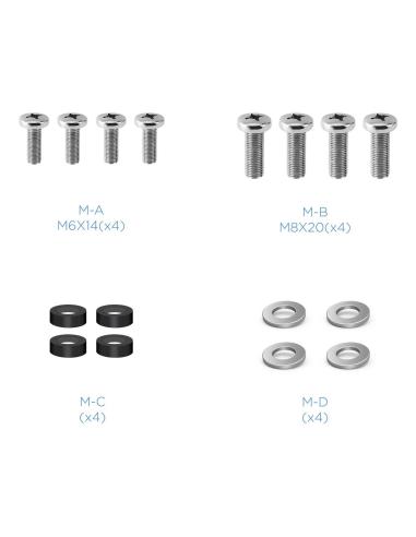 TooQ LP1343TN-B Soporte de Pared 13-43" hasta 20 kg Negro