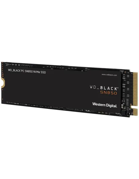 Western Digital Black SN850 2TB SSD NVMe M.2 PCIe 4.0 con Disipador Térmico