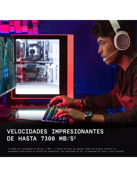 Western Digital Black SN850X SSD 2TB M.2 2280 PCIe Gen4 NVMe con Disipador Térmico