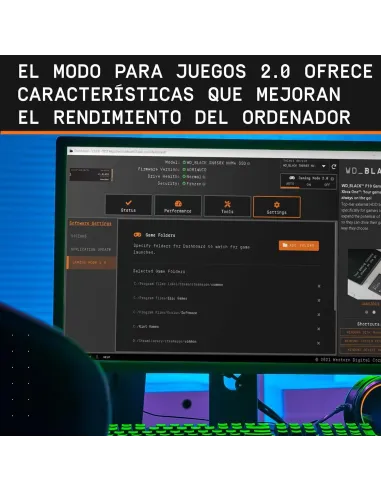 Western Digital Black SN850X SSD 2TB M.2 2280 PCIe Gen4 NVMe con Disipador Térmico
