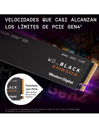 Western Digital Black SN850X SSD 4TB M.2 2280 PCIe Gen4 NVMe