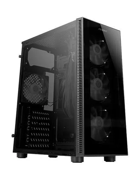 Antec NX210 ARGB Cristal Templado USB 3.0 Negra