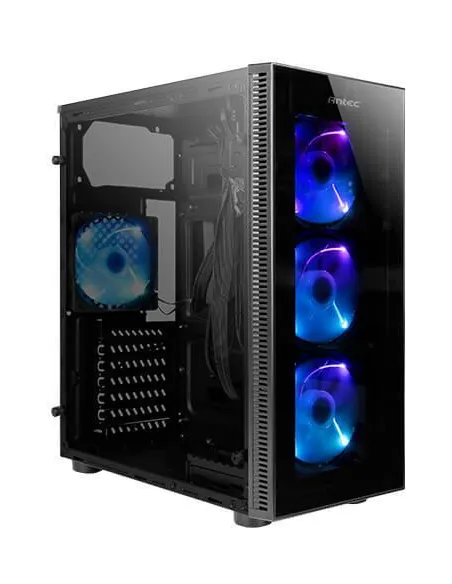 Antec NX210 ARGB Cristal Templado USB 3.0 Negra