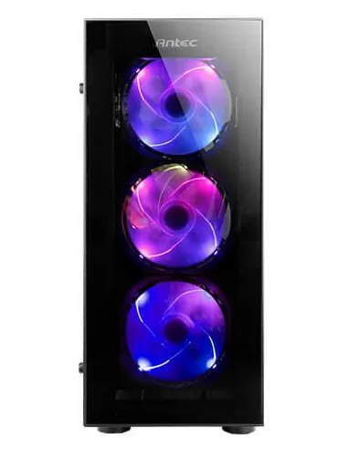 Antec NX210 ARGB Cristal Templado USB 3.0 Negra