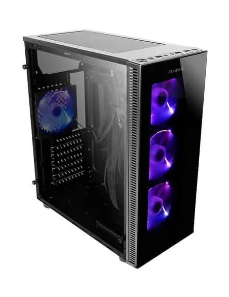 Antec NX210 ARGB Cristal Templado USB 3.0 Negra